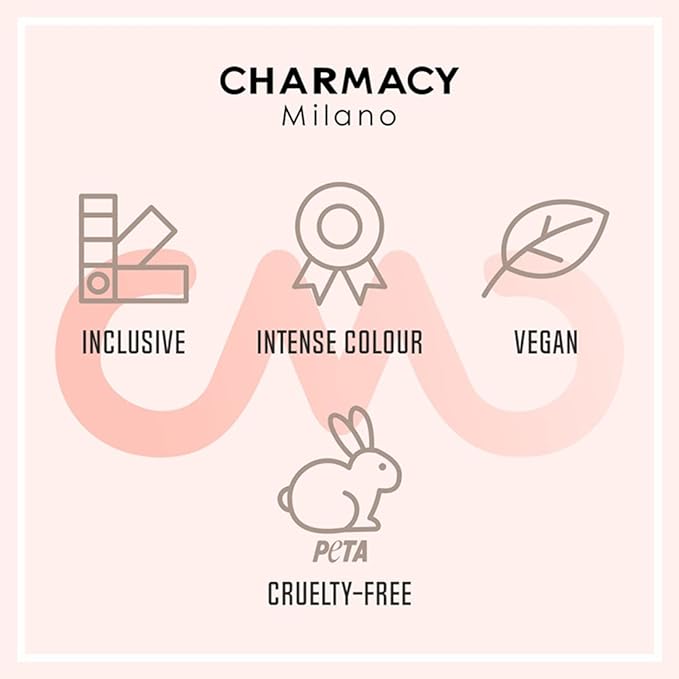 Charmacy Milano Intense Eyebrow Filler (Brown) - 0.3 g, Natural Brows, Built in Spoolie Brush, Dual Function, Sweat Resistant, Triangular Pencil Tip, Eyebrow Expert, Vegan, Cruelty Free, Non-Toxic