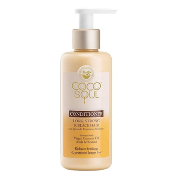 COCO SOUL CONDITIONER LONG, STRONG & BLACK HAIR POWDER WITH VIRGIN COCONUT OIL AMLA & SESAME 200ml