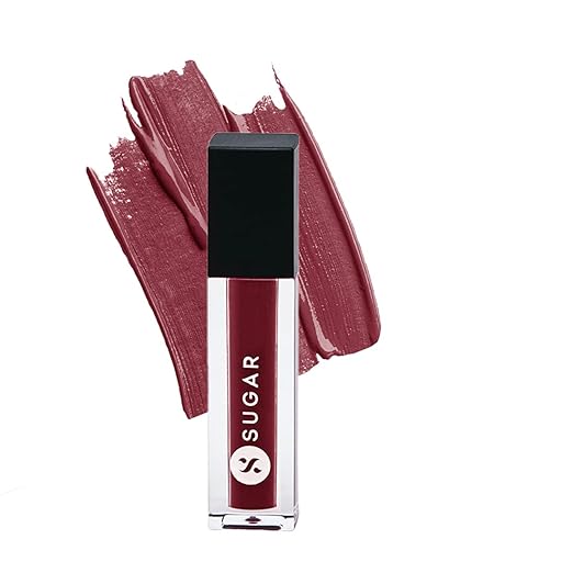 SUGAR Smudge Me Not Mini Matte Liquid Lipstick | Lasts Upto 12 hrs | Transferproof & Waterproof 4.5ml