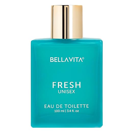 Bella Vita Luxury FRESH Unisex Eau De Toilette Perfume with Bergamot, Lavender,Ylang Ylang|Premium, Long Lasting Fresh Fragrance for Men & Women, 100ML