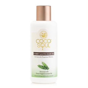 COCO SOUL CURRY LEAVES HAIR OIL POWERED WITH EXTRA VIRGIN COCONUT OIL 200ml