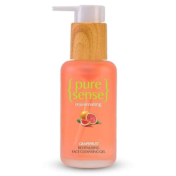 PureSense Rejuvenating Grapefruit Revitalising Face Cleansing Gel | Cleanses Skin | Nourishes Skin | Sulphate & Paraben Free | From the makers of Parachute Advansed | 100 ml
