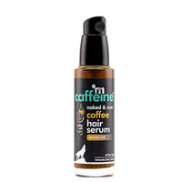 mCaffeine Hair Serum for Hair Fall Control for Men & Women | Lightweight & Non Sticky Serum with Walnut Oil & Argan Oil | SLS & Paraben Free - 50ml