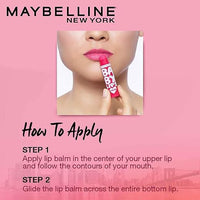 Maybelline New York Lip Balm, Moisturises and Protects from the Sun, Anti Oxidant, Berry, 4g