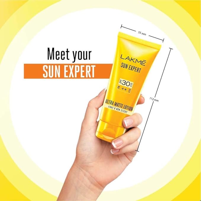 Lakmé Sun Expert SPF 30 PA++ Ultra Matte Lotion, 100 ml