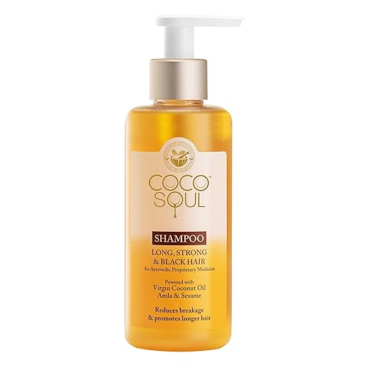 COCO SOUL SHAMPOO LONG, STRONG & BLACK HAIR POWDER WITH VIRGIN COCONUT OIL AMLA & SESAME 200ml