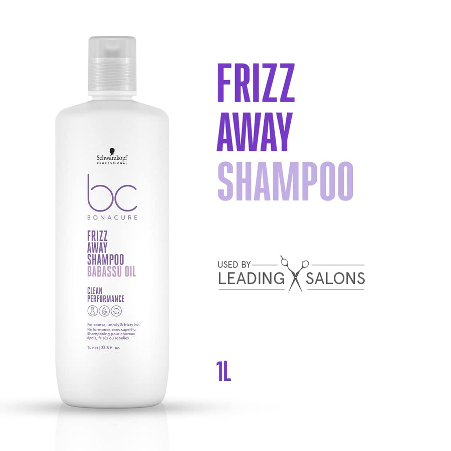 Schwarzkopf Professional Bonacure Frizz Away Shampoo Babassu Oil 1L