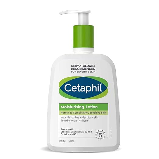 Cetaphil Moisturising Lotion For Face & Body, Normal To Dry Skin 500ml