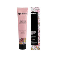 Quench Botanics Mon Cherry Brightening Pink Clay Mask | Korean Beauty | Cherry Blossom, Grapefruit, Pearl, Kaolin | Smooth & Radiant | Mini 25ml