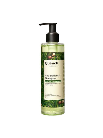 Quench Anti Dandruff Shampoo with Tea Tree Extracts, 250ml