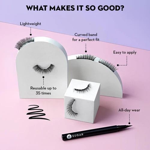SUGAR Maximeyes Drama Magnetic Lashes & Eyeliner