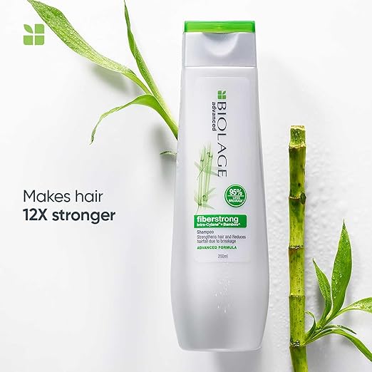 Biolage Advanced Fiberstrong Shampoo, Reinforces Strength & Elasticity For Hairfall Due To Hair Breakage 400ml