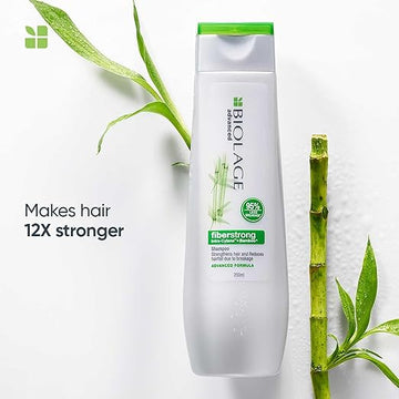 Biolage Advanced Fiberstrong Shampoo, Reinforces Strength & Elasticity For Hairfall Due To Hair Breakage 400ml