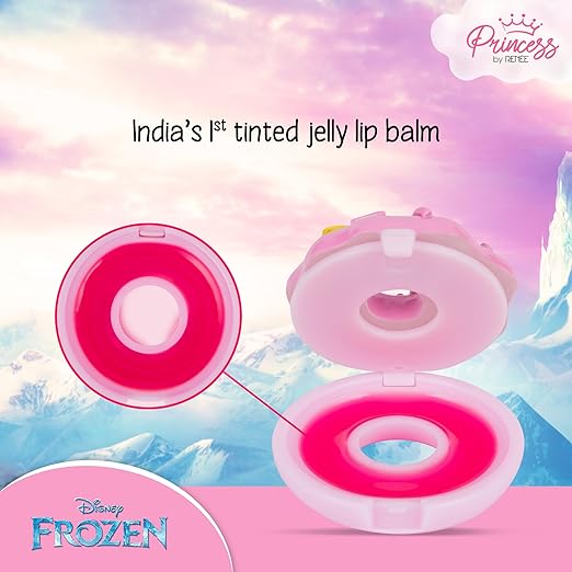 RENEE Disney Frozen Princess Donut Jelly Lip Balm Elsa  2.8g