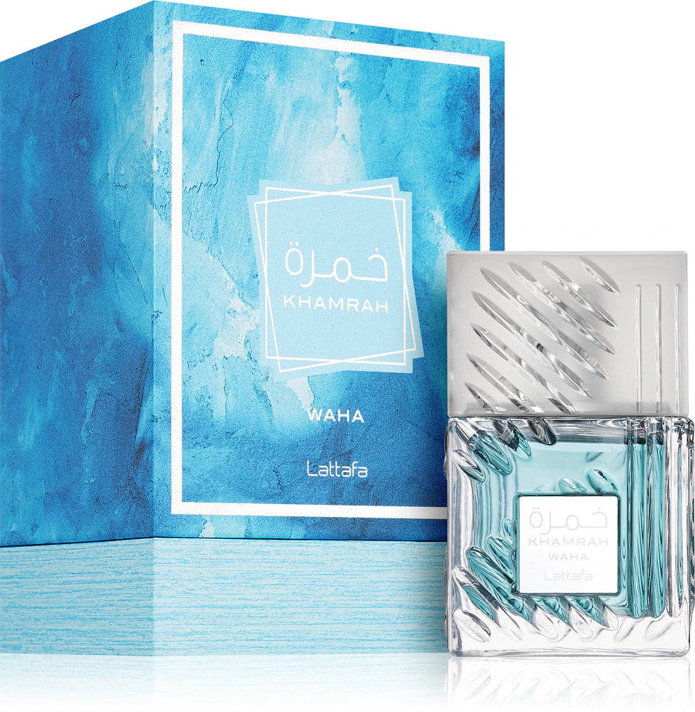 Lattafa Unisex Khamrah Waha EDP Spray 3.4 oz Fragrances 100ML