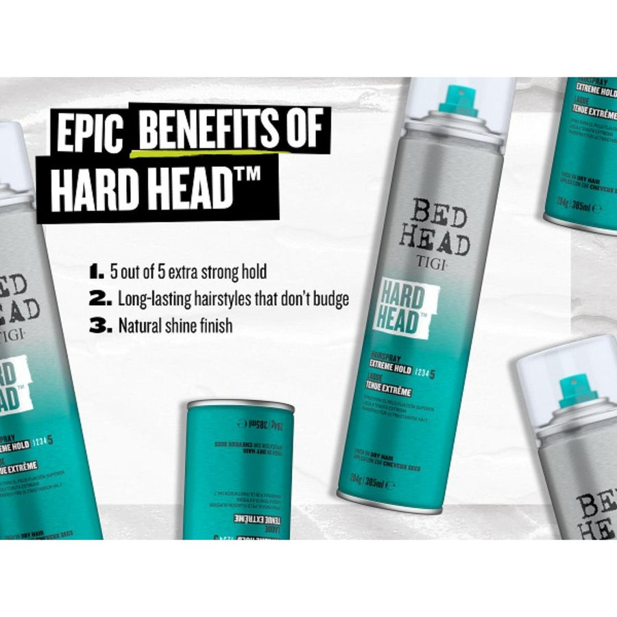 Bed Head TIGI Hard Head Hair Spray Extreme Hold 5 284g