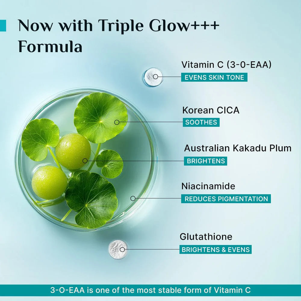 pilgrim 10% Vitamin C Face Serum For Triple Glow+++ 30ml
