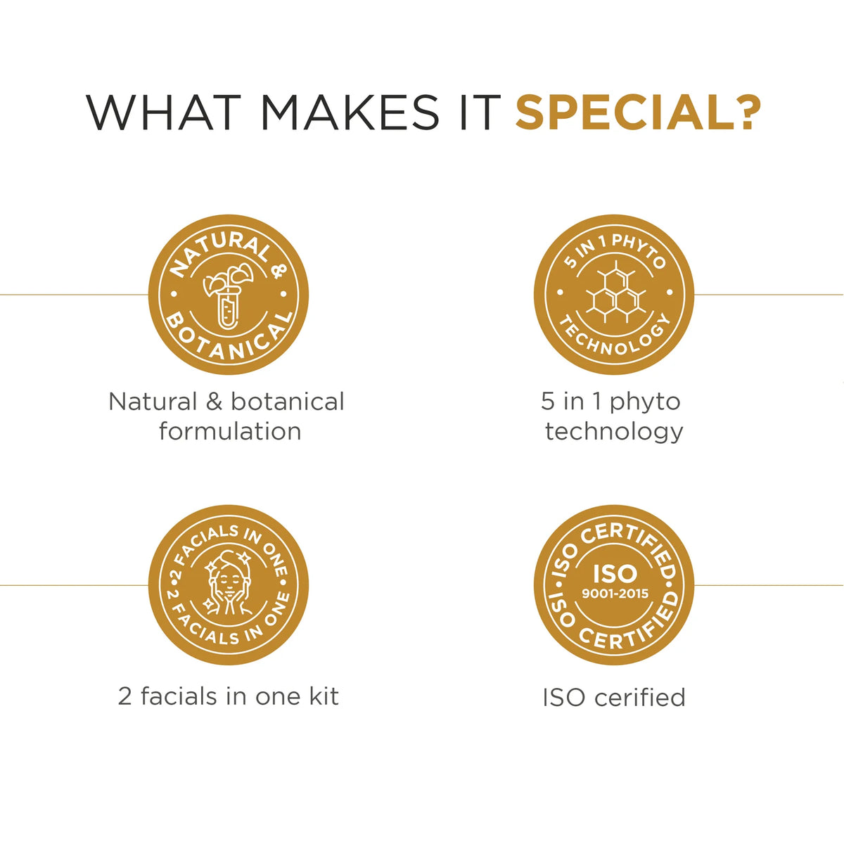 Oshea Herbals Gold Rejuvenating Facial Kit 209g