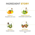 Oshea Herbals Vitamin-C & Kakadu Plum Invisible Sunscreen SPF 50 PA+++ All Skin Type 50ml