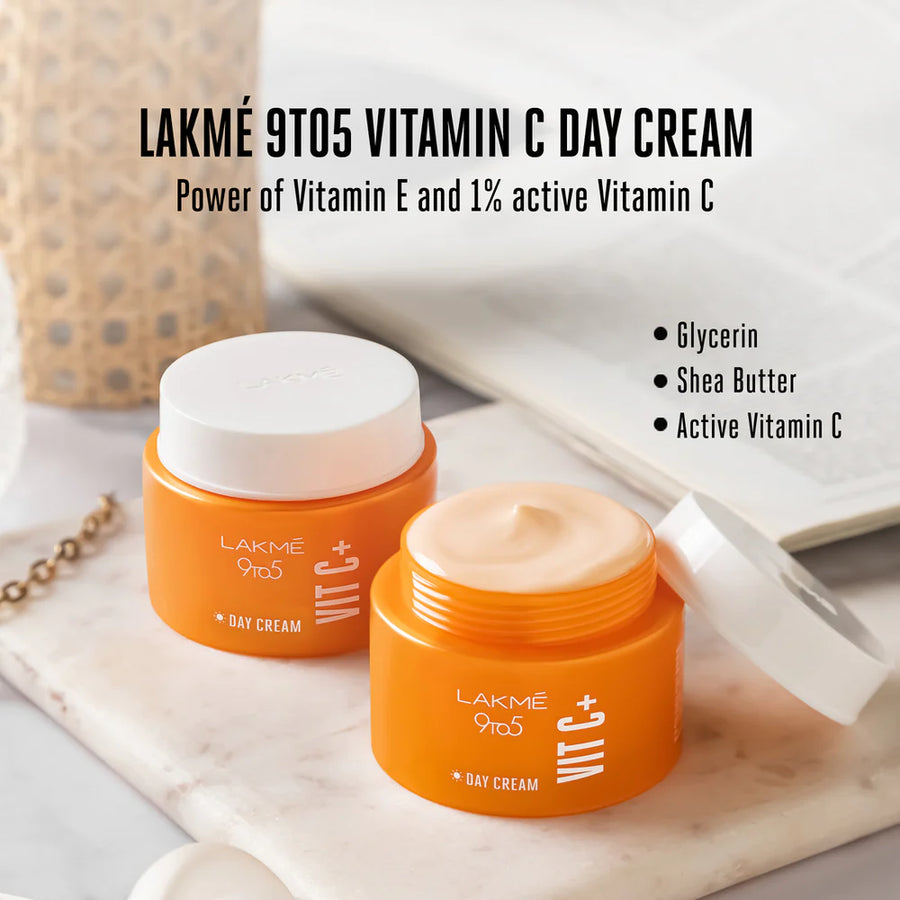 LAKME 9 TO 5 VITAMIN C+ DAY CREAM - 50gm