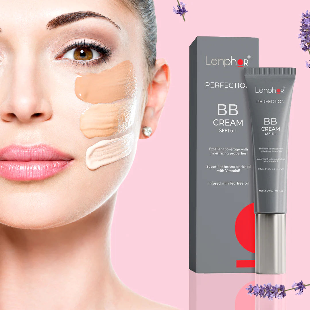 Lenphor Bb Cream With Spf 15+, Vitamin E & Tea Tree Oil