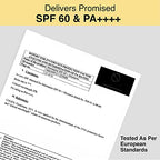 Minimalist SPF 60 Sunscreen Broad Spectrum PA++++ 50gm
