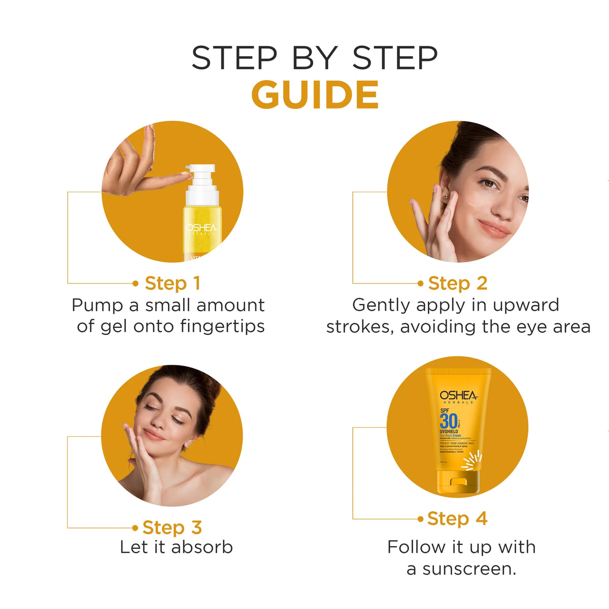 Oshea Herbals Vitamin C Brightening & Illuminating Gel 120ml