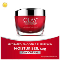 Olay Regenerist Micro Sculpting Cream - Advanced Anti-Ageing Moisturiser, Reduces Wrinkles, 50 g