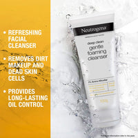 Neutrogena Deep Clean Gentle Foaming Cleanser 8% Amino Micellar 100gm