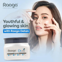 Raaga Professional De-Tan Tan Removal Cream Kojic & Milk 500g
