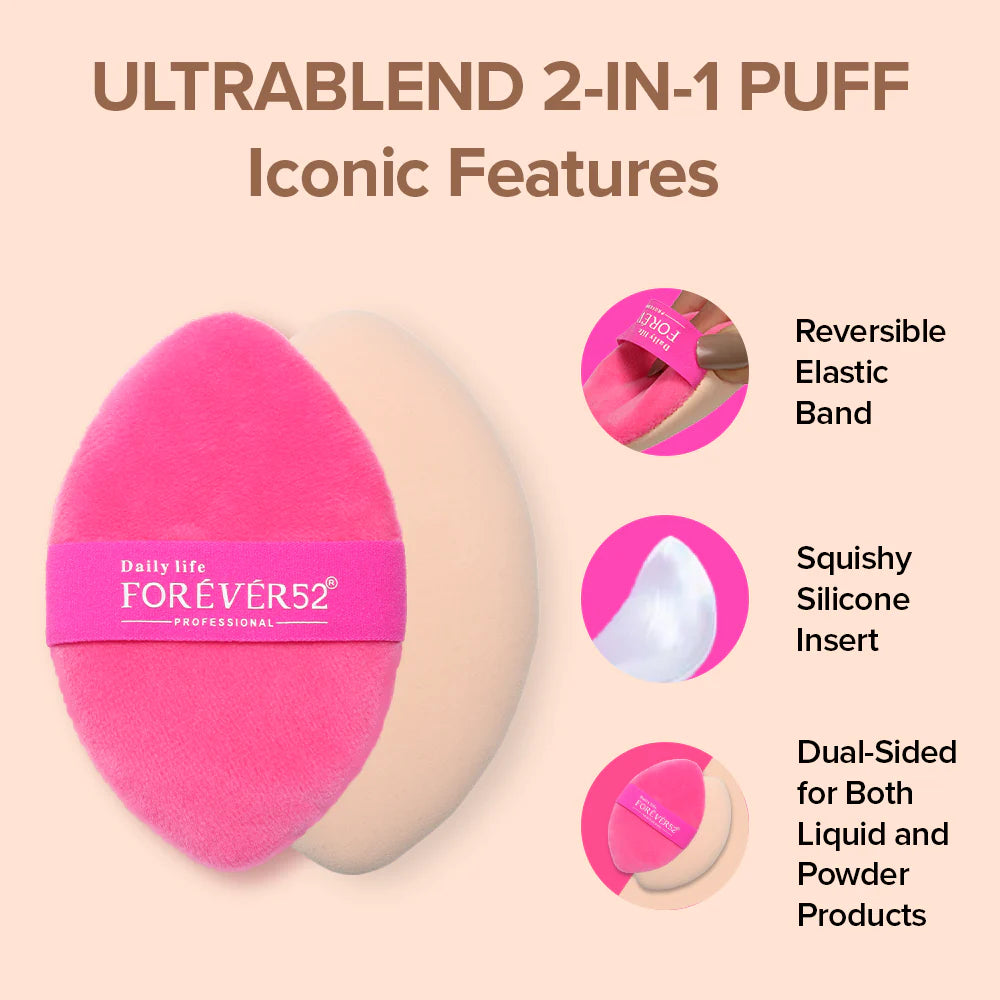 Forever52 Ultrablend 2 in 1 Puff & Sponge
