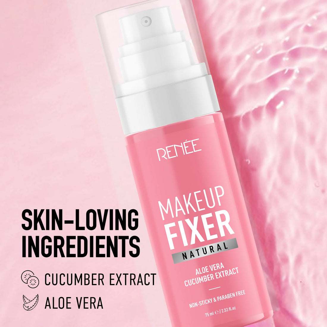 RENEE Alcohol-Free Natural Makeup Fixing Spray 60ml