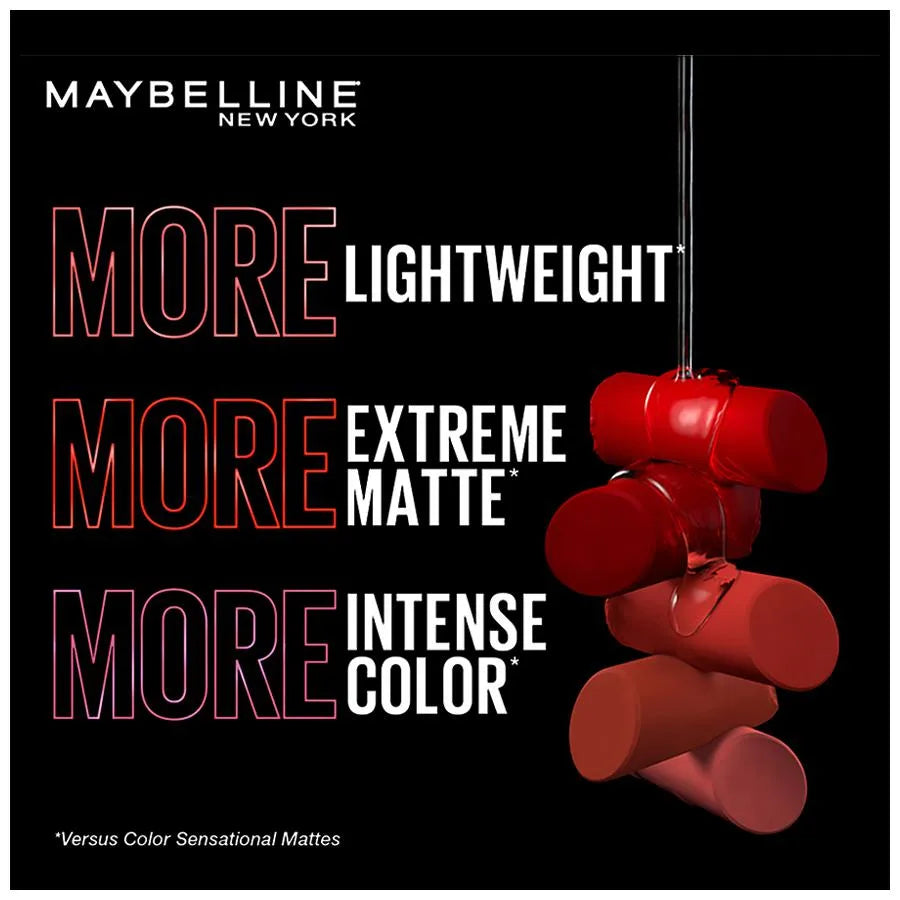 Maybelline New York Colour Sensational Ultimatte Lipstick Highly Pigmented Lightweight Formula 599 More Mauve 1.7gm