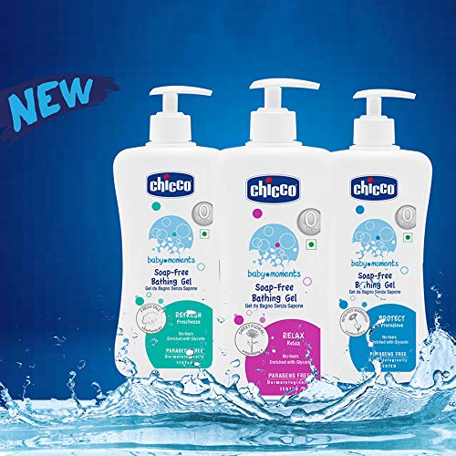 Chicco Baby Moments Soap Free Bathing Gel Relax 0m+ 200ml