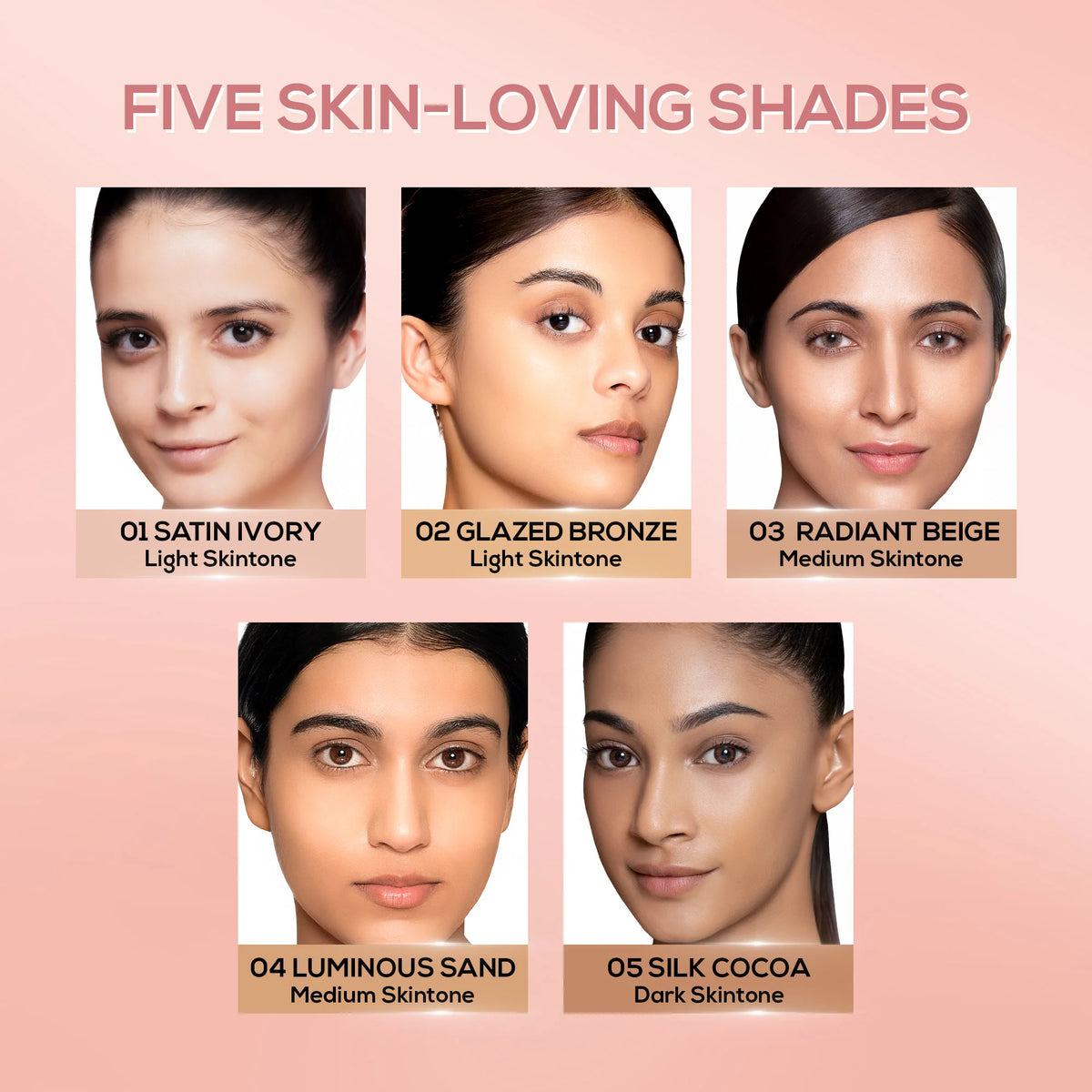 RENEE Lumi Glow Highlighting Liquid Foundation With 3D Glow For Skin 30ml