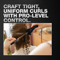 Ikonic Professional Hot Wand 2.0 Electric Hair Curler 9mm Titanium