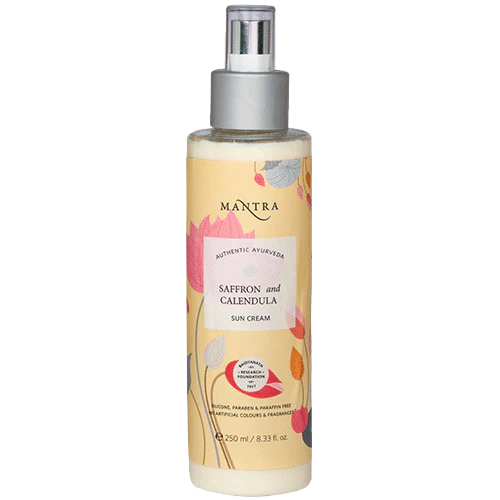 Mantra saffron and calendula sun cream 250ml