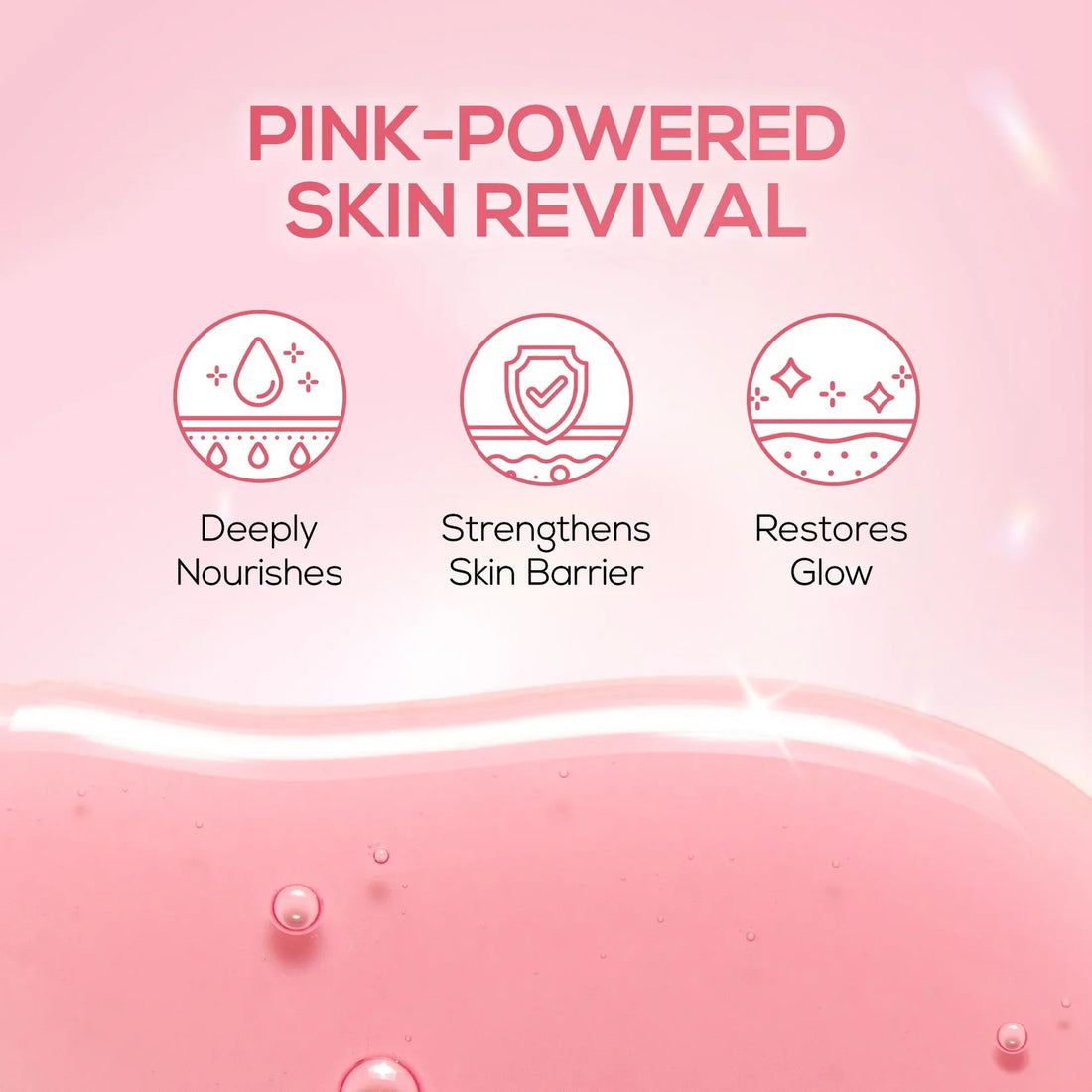 RENEE Pink Therapy PDRN Pink Peptide Serum For Hydrated & Radiant Skin 30ml