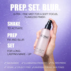 Iconic Prep-Set-Blur Setting Mist Brume Fixmatrice 120ml
