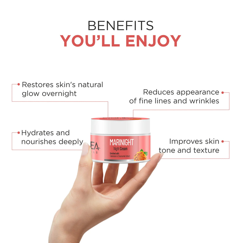 Oshea Herbals Marinight Night Cream 50g