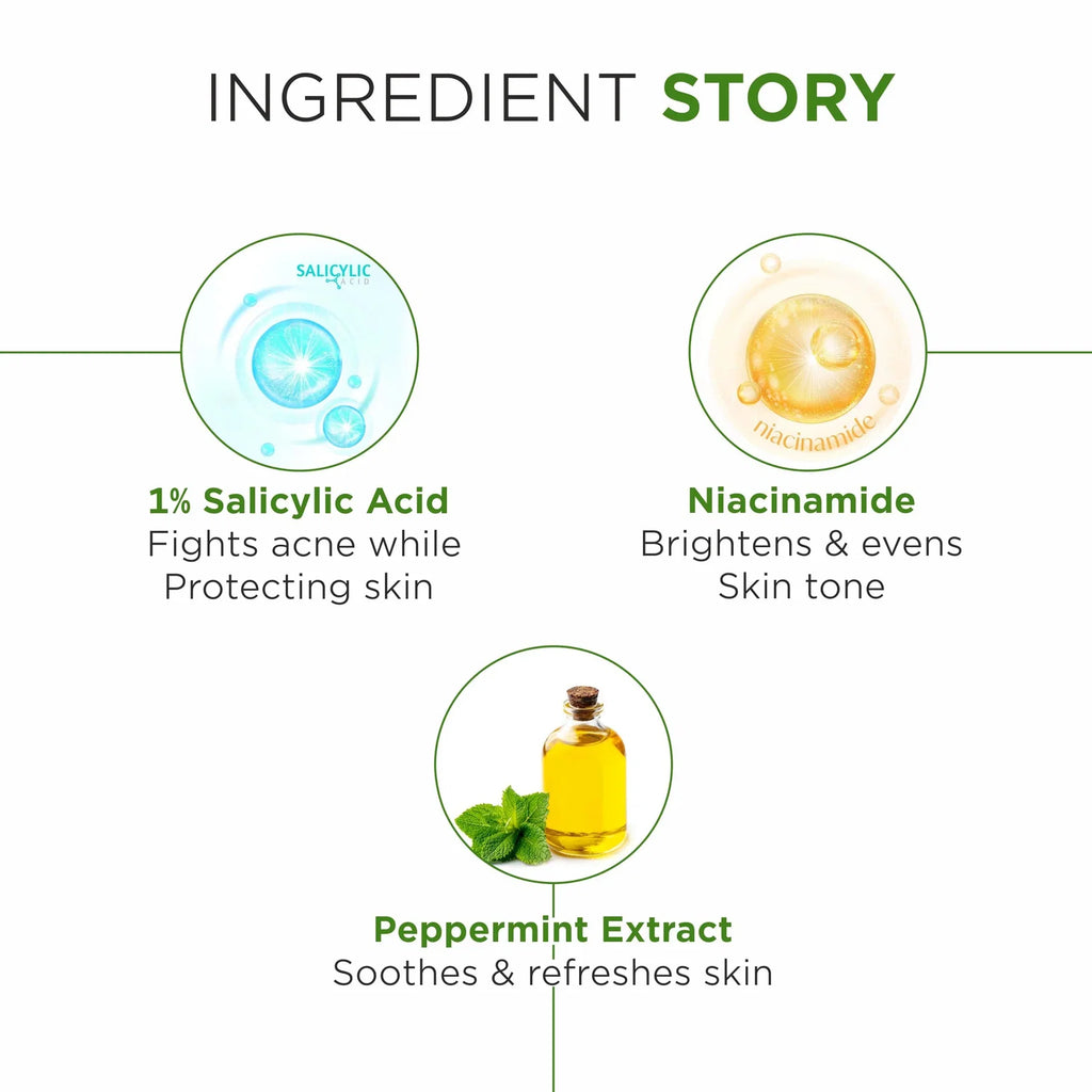 OSHEA HERBAL Salicylic Acid Sunscreen Gel SPF 50 for Oily and Acne Prone Skin 50ml
