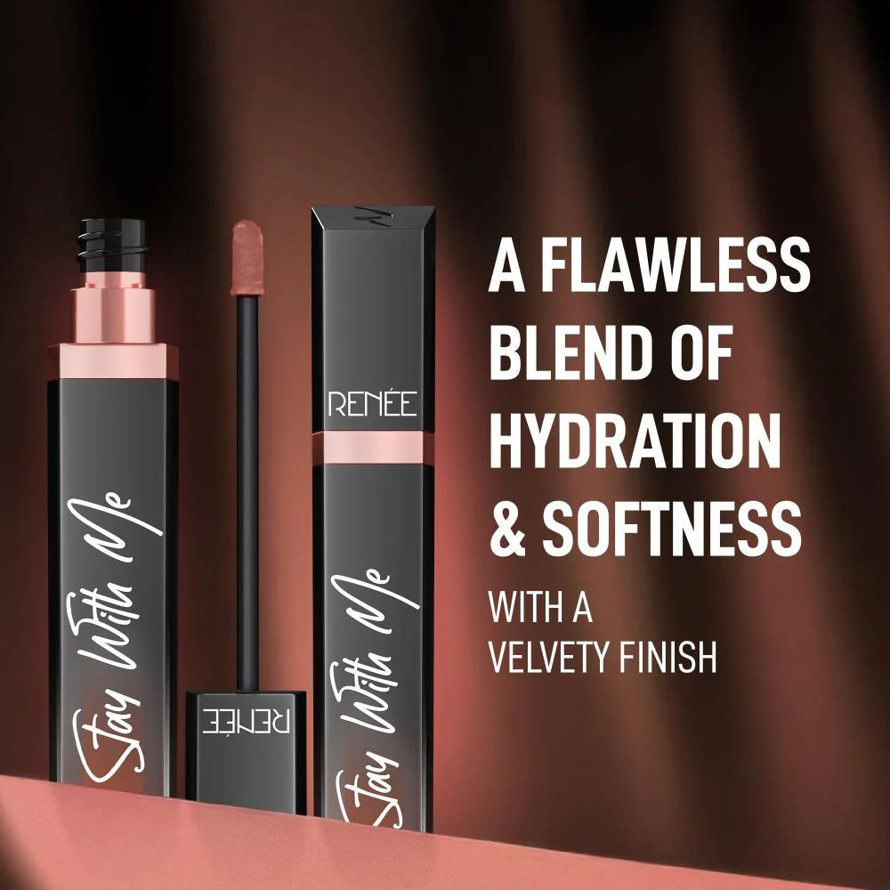 RENEE Stay With Me Matte Liquid Lipstick 6ml