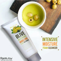 FARMSTAY Olive Intensive Moisture Foam Cleanser 100ml