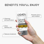 Oshea Herbals Activated Charcoal Facewash 120g