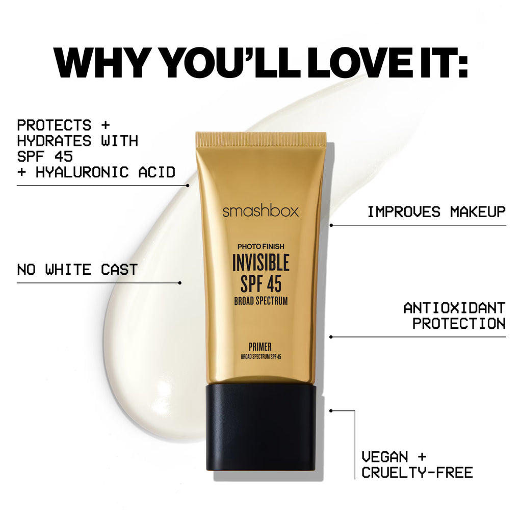 Smashbox Photo Finish Invisible Spf 45 Broad Spectrum Primer 30ml