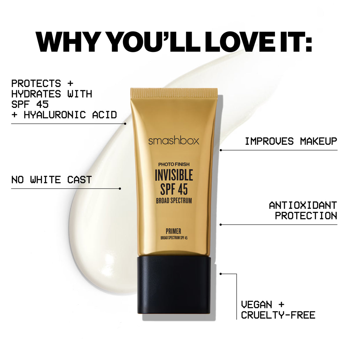 Smashbox Photo Finish Invisible Spf 45 Broad Spectrum Primer 30ml