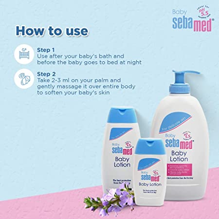 Sebamed Baby PH 5.5 Body Lotion For Delicate Skin With Camomile 400ml