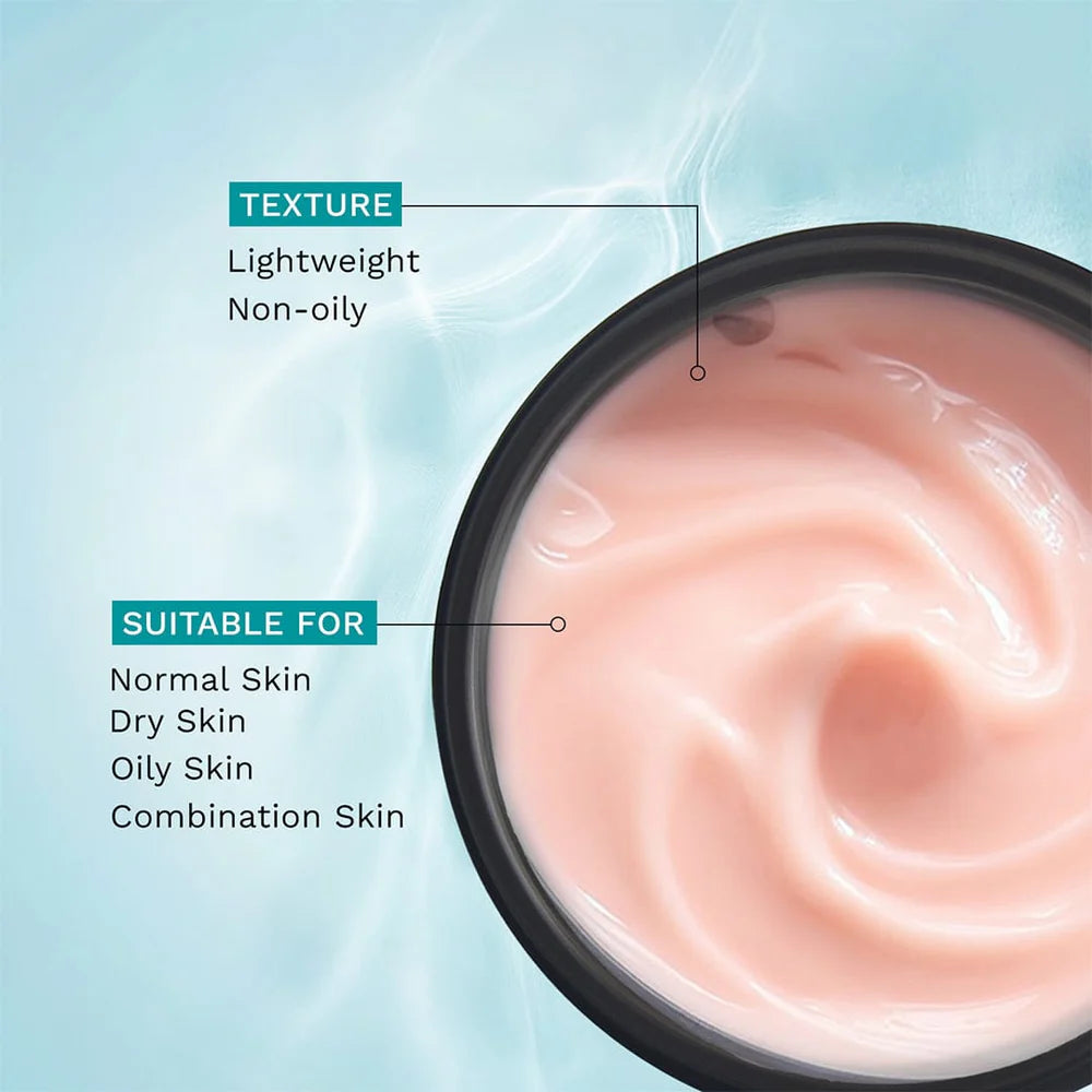 pilgrim Red Vine Youthful Glow Moisturizer with Vitamin C 50g