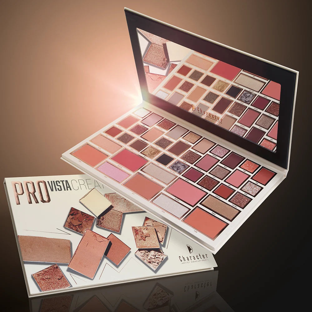 Character Pro Vista Creations 40-Color EyeShadow Palette CPV001