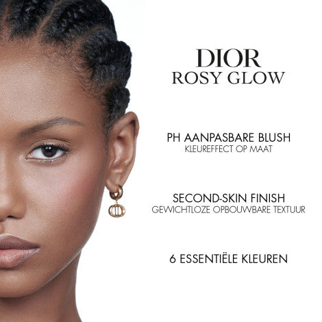 Dior Rosy Glow Color-Reviving Powder Blush Natural Healthy Glow Effect 4.4g
